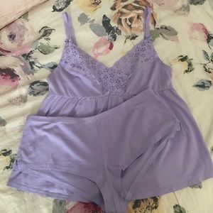 VS Eyelet Cami and Shortie set